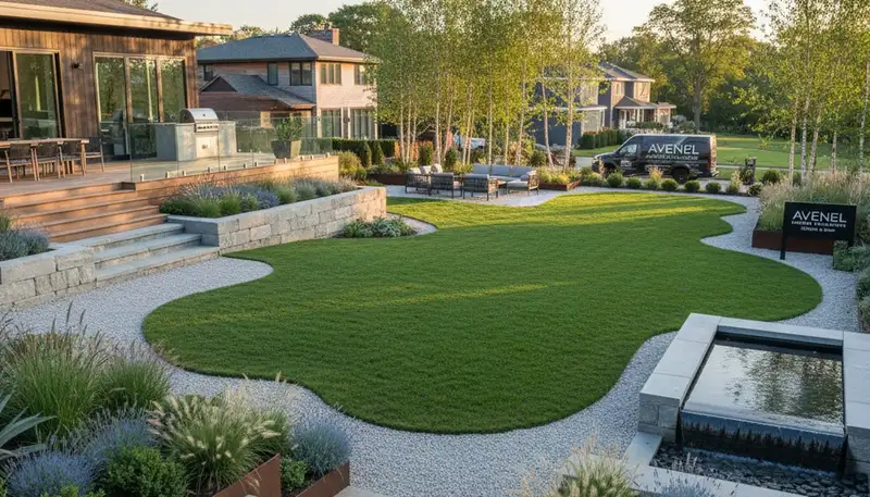 Landscaping service in Staten Island, NY for residential and commercial outdoor maintenance