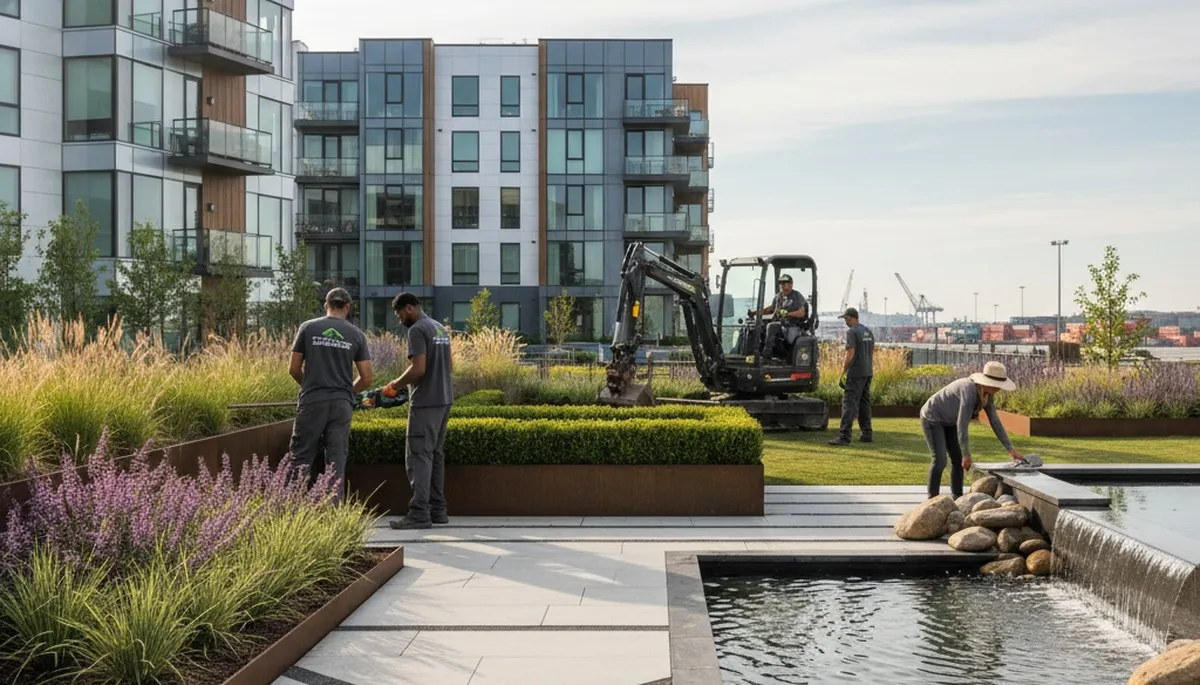 Landscaping services in Staten Island, NY for residential and commercial properties