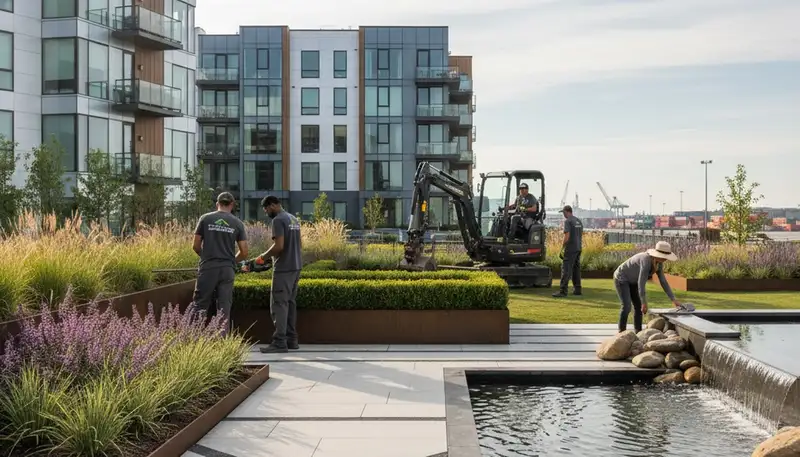 Landscaping services in Staten Island, NY for residential and commercial properties
