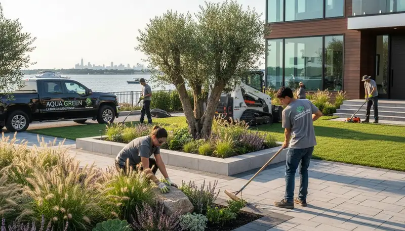 Landscaping services in Staten Island, NY for residential and commercial properties