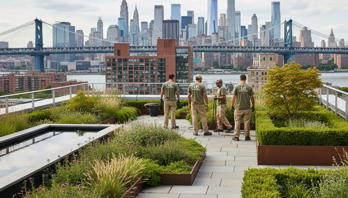 Landscaping service in Staten Island, NY for residential and commercial properties