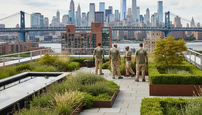 Landscaping service in Staten Island, NY for residential and commercial properties