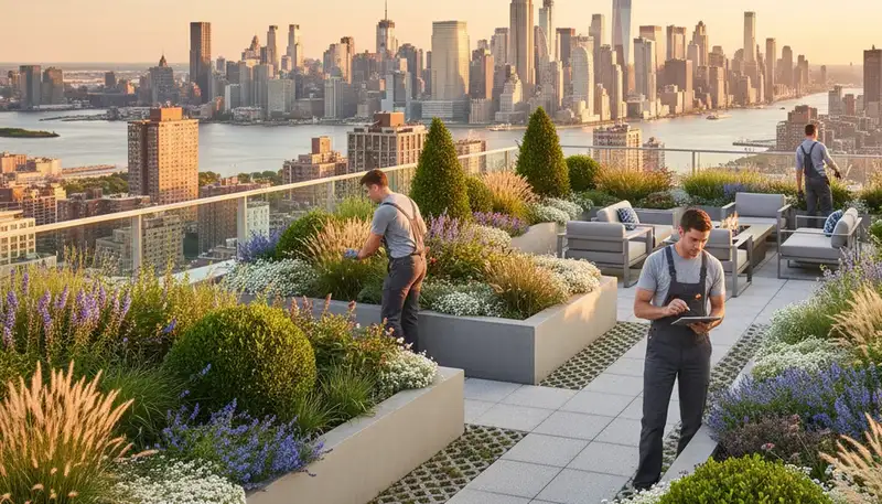 Landscaping services in Staten Island, NY for residential and commercial properties