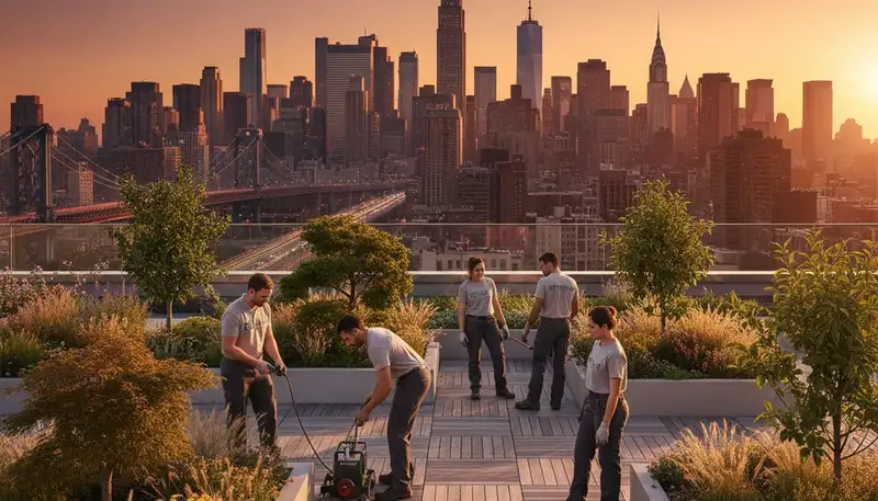 Landscaping services in Staten Island, NY for residential and commercial properties
