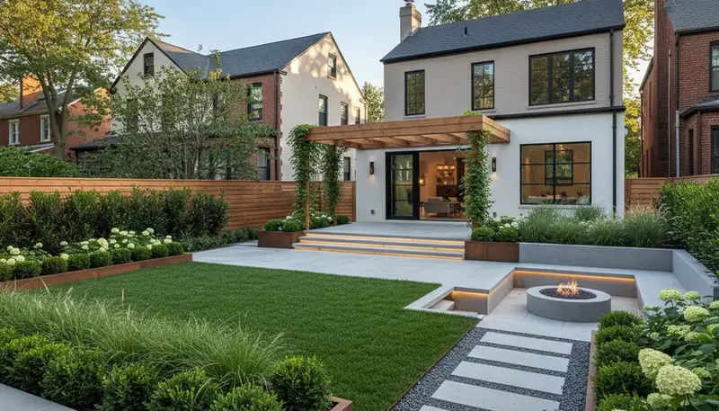Landscaping crew serving Staten Island, NY with professional lawn care and landscape maintenance