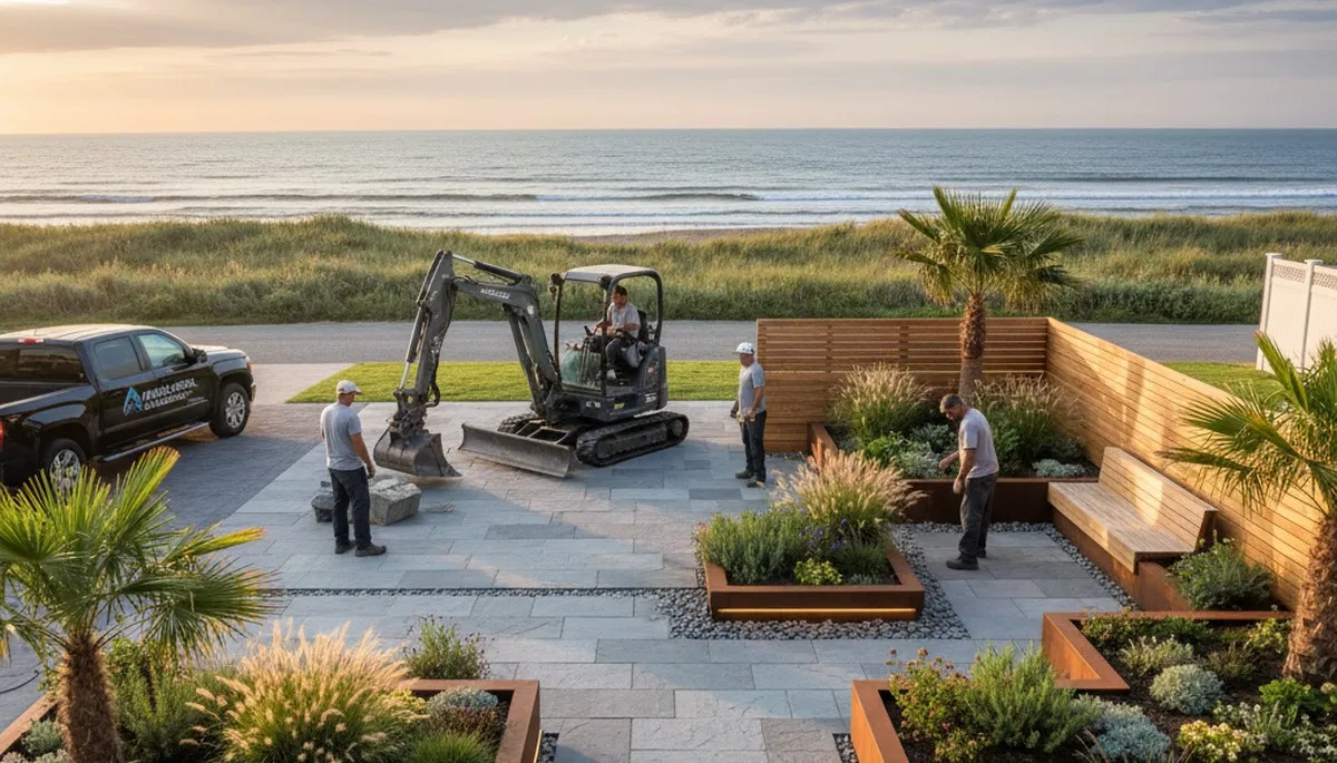 Landscaping service in Staten Island, NY for lawn care and outdoor property maintenance