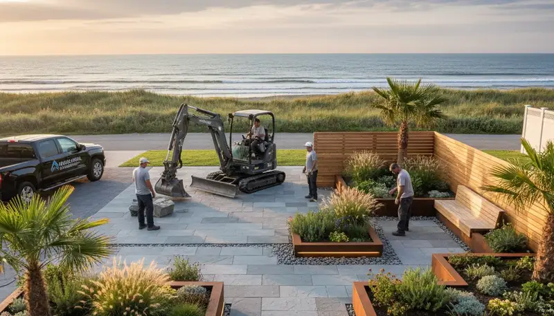 Landscaping service in Staten Island, NY for lawn care and outdoor property maintenance