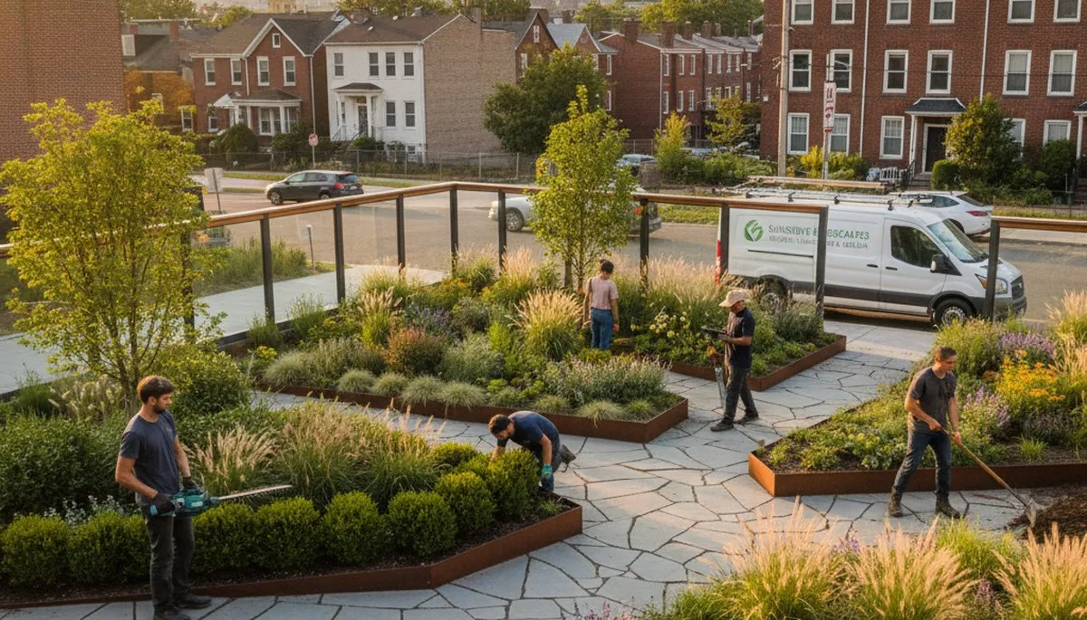 Landscaping service in Staten Island, NY for residential and commercial properties